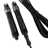Sensor de Nitrato en Línea de Bajo Costo y Alta Precisión, Protección IP68, Rango de 0-1000 mg/L, Instalación Directa RS-485/Modbus, Medición Ambiental