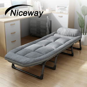 Lit pliant en métal personnalisé pour usage extérieur, lit inclinable simple portable et réglable – Vente en gros - Product Image 1