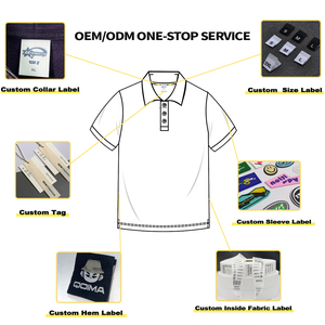 Fabricante OEM ODM <span class=keywords><strong>de</strong></span> Marca Privada, Camiseta Polo <span class=keywords><strong>para</strong></span> Hombre con Cierre <span class=keywords><strong>de</strong></span> Cremallera YKK, Textura Waffle <span class=keywords><strong>de</strong></span> 325GSM, Lavado Batik, Media Cremallera - Product Image 6