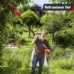 Sécateur à perche sans fil à longue portée, cisailles à batterie pour couper les branches d'arbres avec perche d'extension - Product Image 5