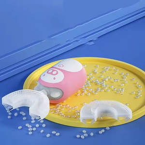 Brosse à dents électrique Sonic personnalisée pour adultes avec 3 modes de nettoyage, soins bucco-dentaires intelligents, design en forme de U, poils doux - Product Image 4