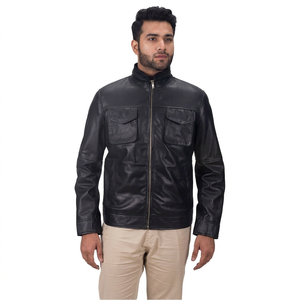 Premium Genuine <b>Leather</b> Winter Casual <b>Jackets</b> for <b>Men</b> Premium genuine <b>leather</b> winter <b>jacket</b> Winter casual <b>jackets</b> for unisex - Product Image 3