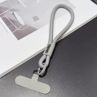 Correa de Muñeca Corta Tejida Personalizada para Teléfono, Correa de Viaje para Fundas y Accesorios de iPhone 17 Pro Max