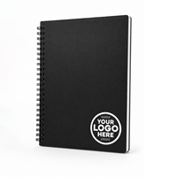 Carnet personnalisé avec logo d'entreprise, gravé au laser, pour cadeaux d'employés, conférences et salons professionnels