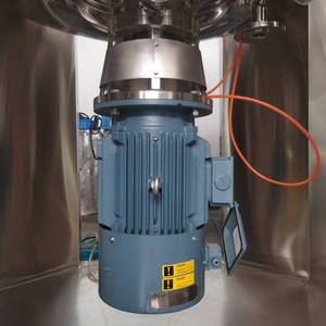 Mesin pembuat kosmetik campuran krim kecantikan Losion vakum Emulsifier spektrizer sistem Emulsifier vakum - Product Image 4