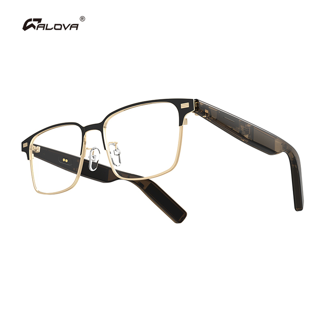 ALOVA Original Smart Eyeglasses UV Polarized Smart Eye Glasses Custom Logo Optical Glasses Frames for Men Women Daily Wear