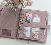 Carnet de notes de luxe personnalisé en cuir PU et lin, couverture rigide, reliure spirale, collection boutique, vente en gros