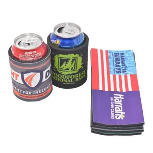 Good Price 5Mm Neoprene Spring Stubby Holder Blank Sublimation Beverage Beer Bottle Sleeve Snap Koozy Slap Wrap Can Cooler