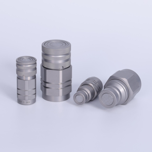 ISO 16028-conforme roestvrijstalen nieuwe hydraulische vlakke-aansluitkoppeling, verwisselbare snelle fittingen met 1 jaar garantie - Product Image 1