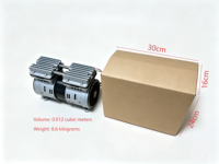 Compresseur d'air alimenté par courant alternatif, refroidi par air, 220V/110V