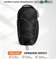Sac à bandoulière léger en nylon pour homme, fabriqué en usine, idéal pour la randonnée, la marche, le vélo, les voyages, sac à bandoulière
