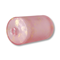 Bouteille de parfum OEM nouveauté diffuseur de voiture vaporisateur en verre dépoli rond 50 ml rose 100ml bouteille de parfum