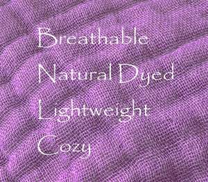 100% <span class=keywords><strong>coton</strong></span> biologique respirant doux confortable léger été <span class=keywords><strong>gaze</strong></span> couverture main-plante teint mousseline jeter couverture pour canapé - Product Image 5