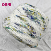 Nouvelle collection Hiver 2026 – Fil à tricoter fantaisie en gros, mélange 16 % super fin de mohair avec fil à nœuds en laine pour pulls et crochets – Prix compétitif