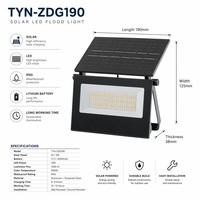 Lámpara LED Solar para Exteriores, Resistente al Agua IP65, Plegable, con Sensor de Movimiento para Jardín, Pared, Patio, Villa, Balcón, 4000K 6500K