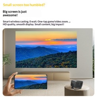 Projecteur Home Cinéma Portable 1080P Q3 Android A10 2025 pour Projection Murale en Chambre et Hôtel