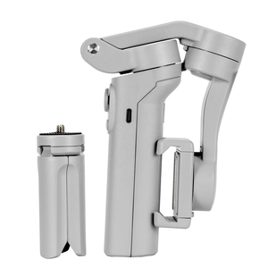 F5スマートフォン用折り畳み式<span class=keywords><strong>3</strong></span>電話ジンバルスタビライザーアンチシェイクVlogスタビライザー水平垂直モードミニ三脚付き - Product Image 6