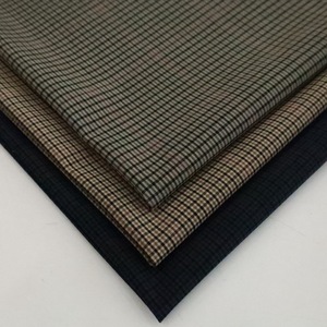 175gsm <span class=keywords><strong>Polyester</strong></span> Viscose len pha trộn kẻ sọc vải cho nam giới/phụ nữ của thời trang cho áo khoác quần váy bọc phụ kiện dệt - Product Image 1