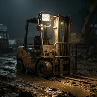 Support en acier inoxydable de qualité marine pour lampe de travail LED |   IP68/69K Toutes conditions météorologiques