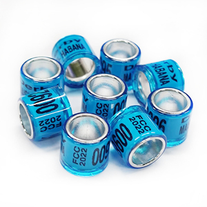 Anelli per Piccioni da Corsa Personalizzati per Federazioni, Fascette per Zampe di Piccioni da Compagnia FCC con Numeri Unici per Corridori e Allevatori - Product Image 2