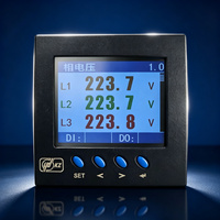 Compteur monophasé/triphasé YDKZ, classe 0.5, 5A, écran couleur TFT, RS485 Modbus, AC 100V 400V, pour maison, industrie, IoT