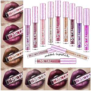 Rossetto Liquido Glitterato 24 Ore Impermeabile Lucidalabbra Metallico Diamantato Impermeabile Perlato <span class=keywords><strong>per</strong></span> Donne Cosmetico - Product Image 6