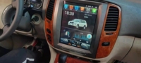 Lecteur vidéo de navigation GPS à écran tactile Android pour Toyota Land Cruiser LC100 pour Lexus LX470 2005-2007, unité principale