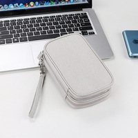 Sac de rangement pour câbles électroniques, accessoires numériques, sac de voyage pour câbles USB, organiseur de câbles, taille M, personnalisé, neuf, 2027