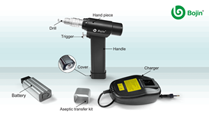 Bojin Medische Bj1105 Craniale Schedelzaag Batterij Medische Chirurgische Elektrische Gereedschappen Voor Craniale Chirurgie - Product Image 2
