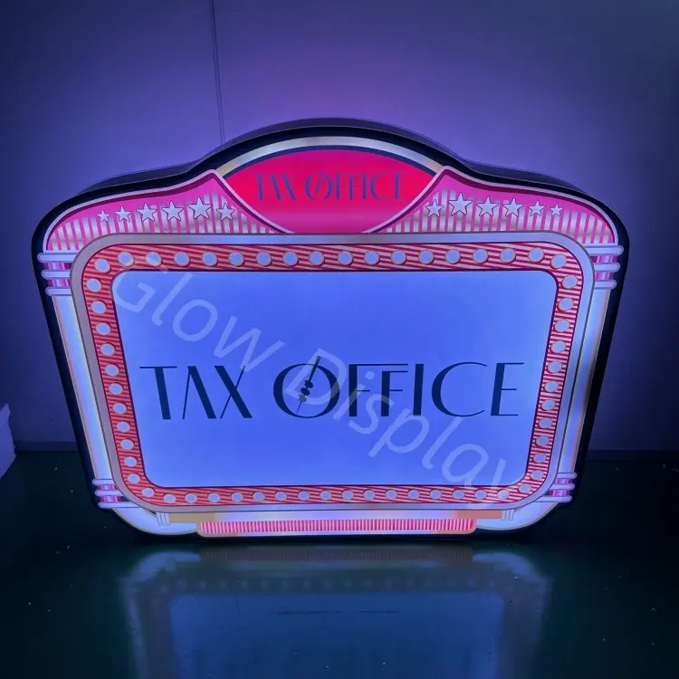 Forma personalizada garrafa glorifier Atacado LED mensagem placa sinal recarregável 26pcs letras escritório TAX para o evento noite bar