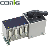 CEMIG 4P SMGQ2C Interruptor de Transferencia Automática de Generador, Clase Tres/Monofásico, Corriente Nominal 100A, 750V AC440V