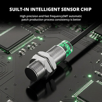 Capteur de proximité inductif micro M5 en métal 1 mm avec sortie NPN et PNP