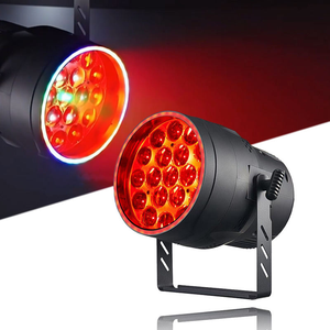 Faro LED Focalizzabile 19*15W RGBW 4in1 con Zoom e Apertura+CTO, Supporta DMX512 e Controllo Sonoro per DJ, Matrimoni, Discoteche - Product Image 1