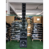 Système audio portable stéréo professionnel Mellisong YZ212, double caisson de basses de 12 pouces, colonne active en plastique, haut-parleur 1.1 Stage