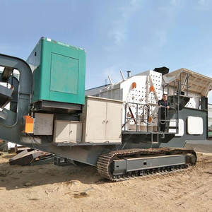 Concasseur mobile à chenilles avec commande PLC, moteur AC, roulements robustes, haute capacité, équipement de concassage de calcaire et de roche - Product Image 5