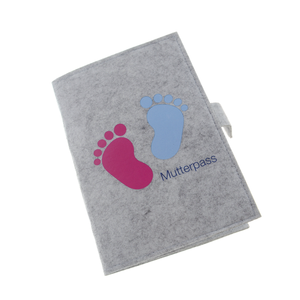 Wholesale Mother's <strong>Passport</strong> <strong>Cover</strong> Felt Mutterpass Felt <strong>Passport</strong> Holder Notebook <strong>Cover</strong> - Product Image 5