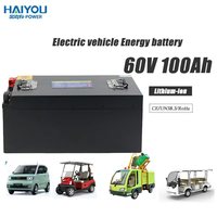 Baterai Lithium besi fosfat prismatis 60v 100ah, performa stabil cocok untuk baterai daya tinggi pada sepeda listrik