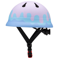 Casque de vélo pour filles avec fente pour queue de cheval, couleur pastel, certifié CPSC CE, léger, réglable, demi-coque, logo personnalisé