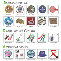 Patch personnalisé pour civils, phosphorescent, en PVC souple 3D, emblème réfléchissant nocturne avec fixation auto-agrippante