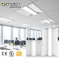 Garantía de 5 años Commercia 2x2FT 35W 120 °   Panel de Luz LED para Techo, Tipo Troffer, con Ángulo de Haz de 120-277V, Regulable, con Certificación UL, para Oficina, Reemplazo de Lámparas Tradicionales