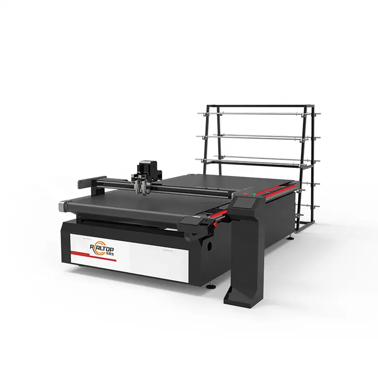 Mesin pemotong kain bordir serbaguna pisau kulit pemotong Cnc Plotter pemotong kain dengan produk 2024 ISO panas