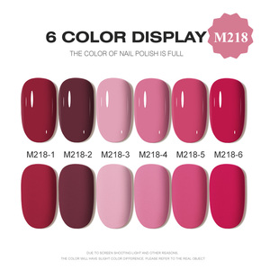 AILANUO Crulty Free Neon Gel Vernis à Ongles 6 Couleurs Collection Nail Gel Set Professional Uv Esmalte De Unas OEM Private Label - Product Image 2