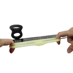 Премиум двойное кольцо пениса эрект тренировочные мягкие игрушки Кольца пениса Задержка эякуляции многоразовые носилки для взрослых секс-игрушки для мужчин - Product Image 5