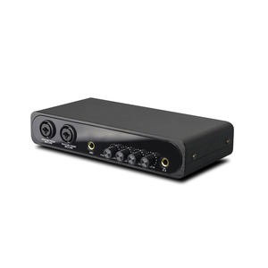 Interface audio DSP <span class=keywords><strong>pour</strong></span> diffusion en direct rechargeable, utilisation d'un instrument 2x2, karaoké, <span class=keywords><strong>carte</strong></span> <span class=keywords><strong>son</strong></span> USB - Product Image 3