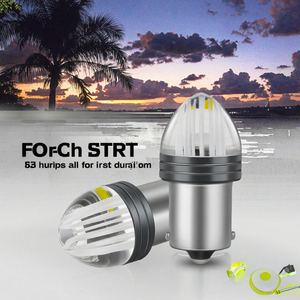 Luces LED de Repuesto para Automóvil, Luces de Freno y Direccionales, Modelo 1156 BA15S 1157 de 9 Leds, 24V 3W 5000-8000K - Product Image 3
