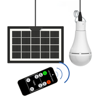 Ampoule solaire LED, lumière à chargement USB, télécommande, lustre, éclairage automatique dans l'obscurité, sculpture sur pierre paysagère