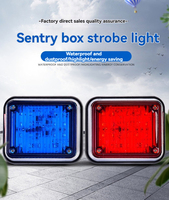 Feu de signalisation carré LED haute visibilité étanche IP65 CE, lampe d'avertissement routier pour ambulance, camion de pompiers, poste de garde 12/24V