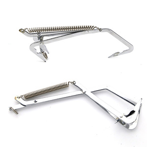 Pièges de pêche à prix compétitif hameçons de <span class=keywords><strong>brochet</strong></span> pince à crabe en acier inoxydable crochet simple double outils de plein air - Product Image 2