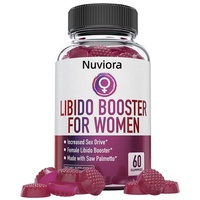Gummies pour le soutien immunitaire et la libido féminine, marque privée OEM, fabrication en usine, 60 gummies pour adultes, non destiné aux adolescents, énergie