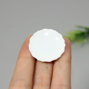 Mini piatto da torta in ceramica + forchetta e cucchiaio - Product Image 3